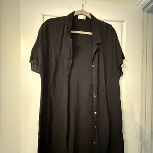 Wilfred Black Shirt Dress